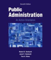 book Public Administration: An Action Orientation,