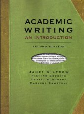 book Academic Writing: An Introduction