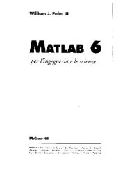 book Matlab 6 per l'ingegneria e le scienze