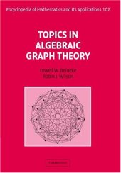 book Topics in Algebraic Graph Theory