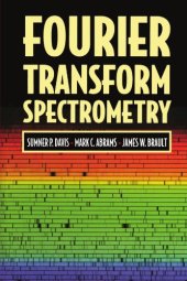 book Fourier Transform Spectroscopy