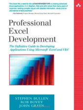 book Professional Excel Development The Definitive Guide