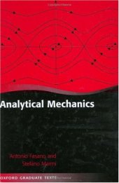 book Analytical Mechanics - an introduction - Antonio Fasano & Stefano Marmi