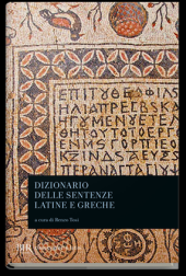 book Dizionario delle sentenze latine e greche