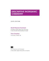 book Descriptive Inorganic Chemistry