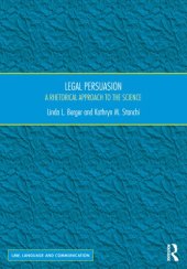 book Legal Persuasion: A Rhetorical Approach to the Science