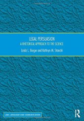 book Legal Persuasion: A Rhetorical Approach to the Science