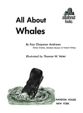 book All about whales
