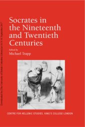 book Socrates in the Nineteenth and Twentieth Centuries