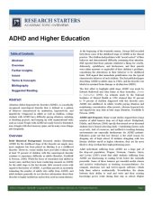 book ADHD and Higher Education