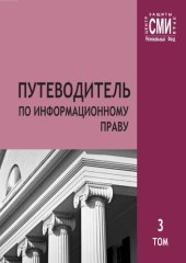 book Путеводитель по информационному праву. В 3 т. Т. 3