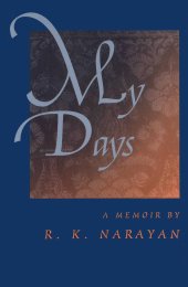 book My Days: A Memoir