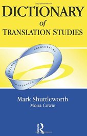 book Dictionary of Translation Studies