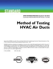 book Method of Testing HVAC Air Ducts