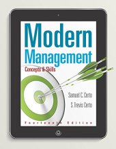 book Modern Management: Concepts and Skills (14th Edition) - Standalone book)