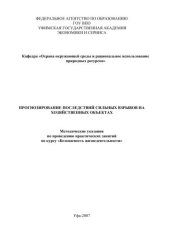 book Прогнозирование последствий сильных взрывов на хозяйственных объектах 