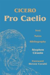 book Cicero: Pro Caelio