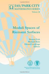 book Moduli Spaces of Riemann Surfaces