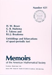 book Unfoldings and Bifurcations of Quasi-Periodic Tori