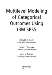 book Multilevel Modeling of Categorical Outcomes using IBM SPSS