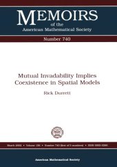 book Mutual Invadability Implies Coexistence in Spatial Models