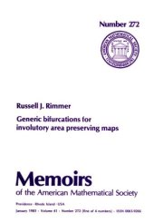 book Generic Bifurcations for Involutory Area Preserving Maps