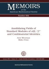 book Annihilating Fields of Standard Modules of Sl(2, C)  and Combinatorial Identities