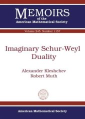 book Imaginary Schur-weyl Duality