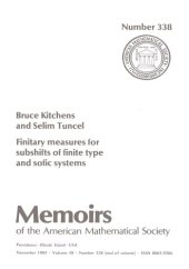 book Finitary Measures for Subshifts of Finite Type and Sofic Systems