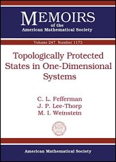 book Topologically Protected States in One-dimensional Systems