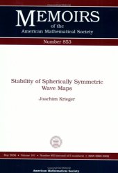 book Stability of Spherically Symmetric Wave Maps