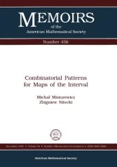 book Combinatorial Patterns for Maps of the Interval