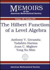 book The Hilbert Function of a Level Algebra