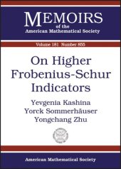 book On Higher Frobenius-schur Indicators