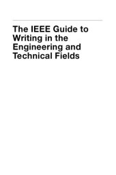 book The IEEE Guide to Writing in the Engineering and Technical Fields