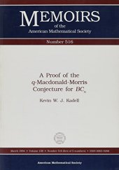 book A Proof of the Q-Macdonald-Morris Conjecture for Bcn