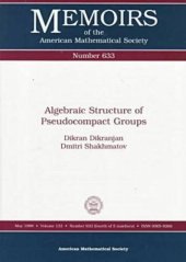 book Algebraic Structure of Pseudocompact Groups