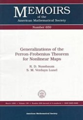 book Generalizations of the Perron-Frobenius Theorem for Nonlinear Maps