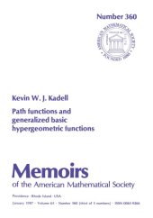 book Path Functions and Generalized Basic Hypergeometric Functions