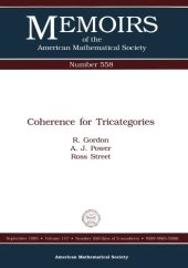 book Coherence of Tricategories