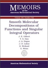 book Smooth Molecular Decompositions of Functions and Singular Integral Operators