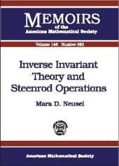 book Inverse Invariant Theory and Steenrod Operations