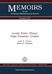 book Locally Finite, Planar, Edge-Transitive Graphs