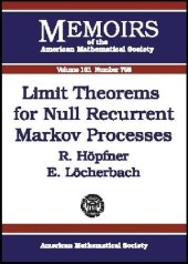 book Limit Theorems for Null Recurrent Markov Processes