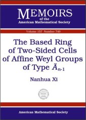 book The Based Ring of Two-Sided Cells of Affine Weyl Groups of Type $/widetilde{A}_{n-1