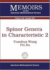 book Spinor Genera in Characteristic 2