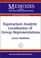 book Equivariant Analytic Localization of Group Representations