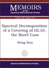 book Spectral Decomposition of a Covering of