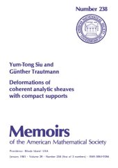 book Deformations of Coherent Analytic Sheaves With Compact Supports