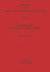 book Endomorphisms of Linear Algebraic Groups